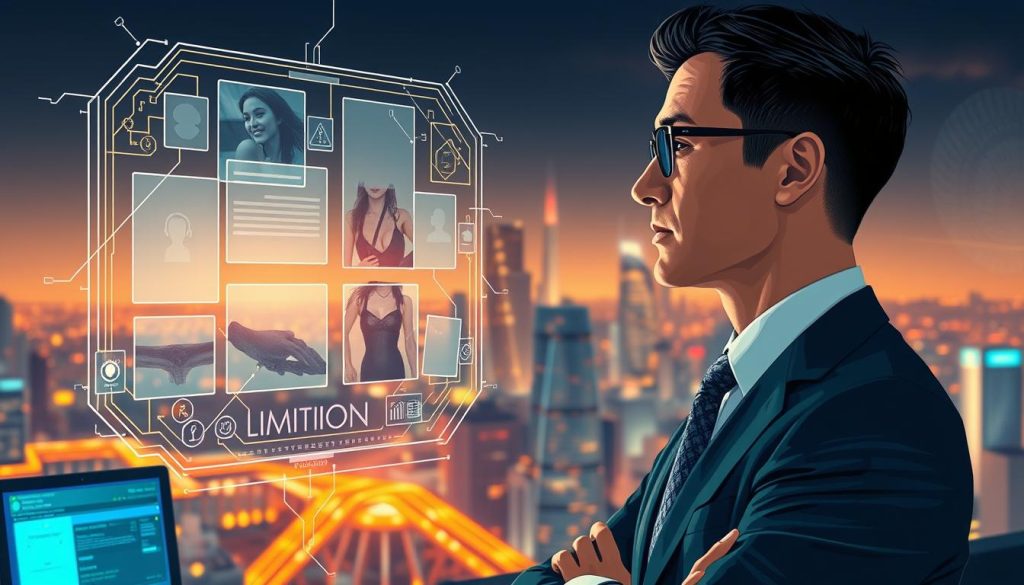 AI-generated adult content limitations